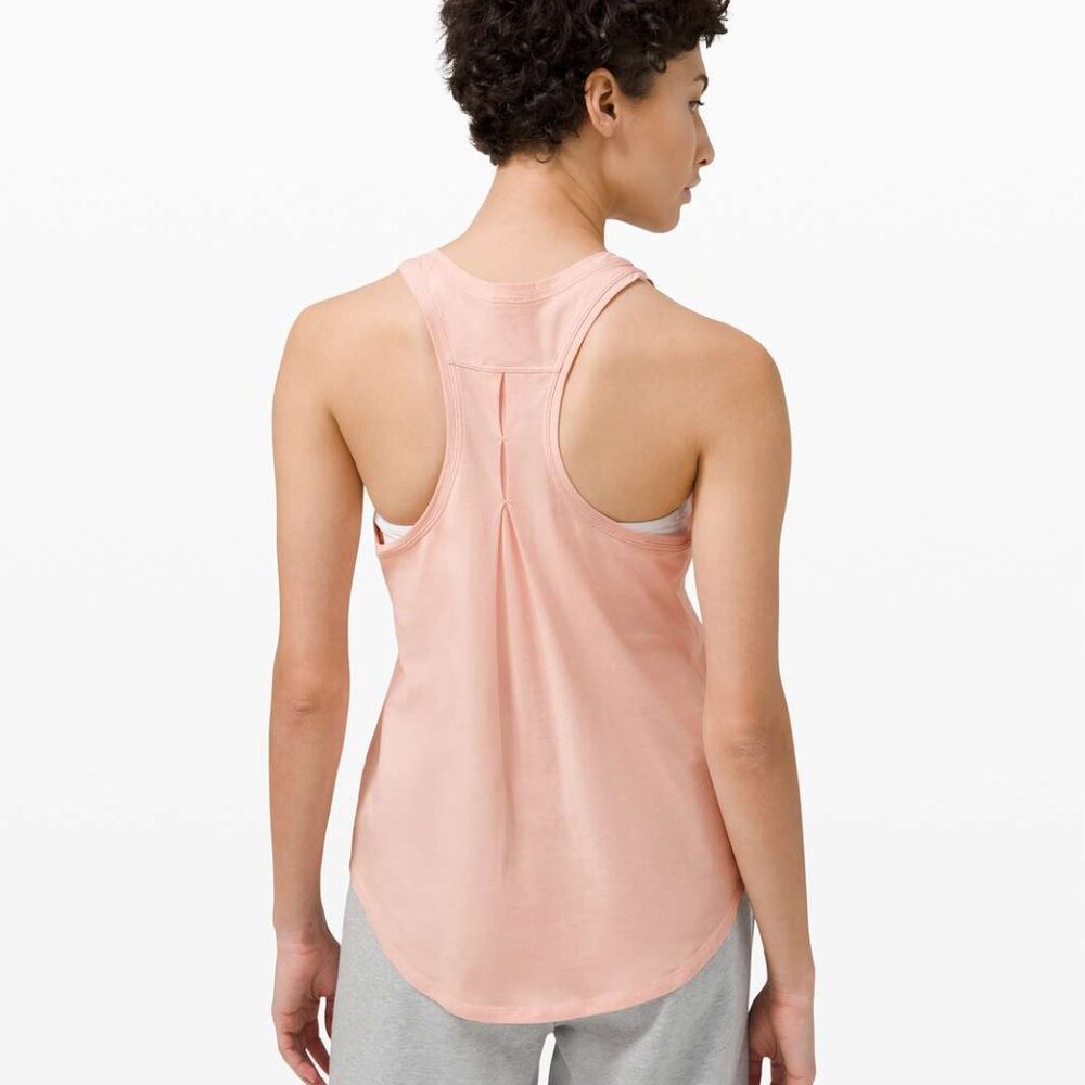 Lululemon Pink Sleeveless Tank Top- Size Large